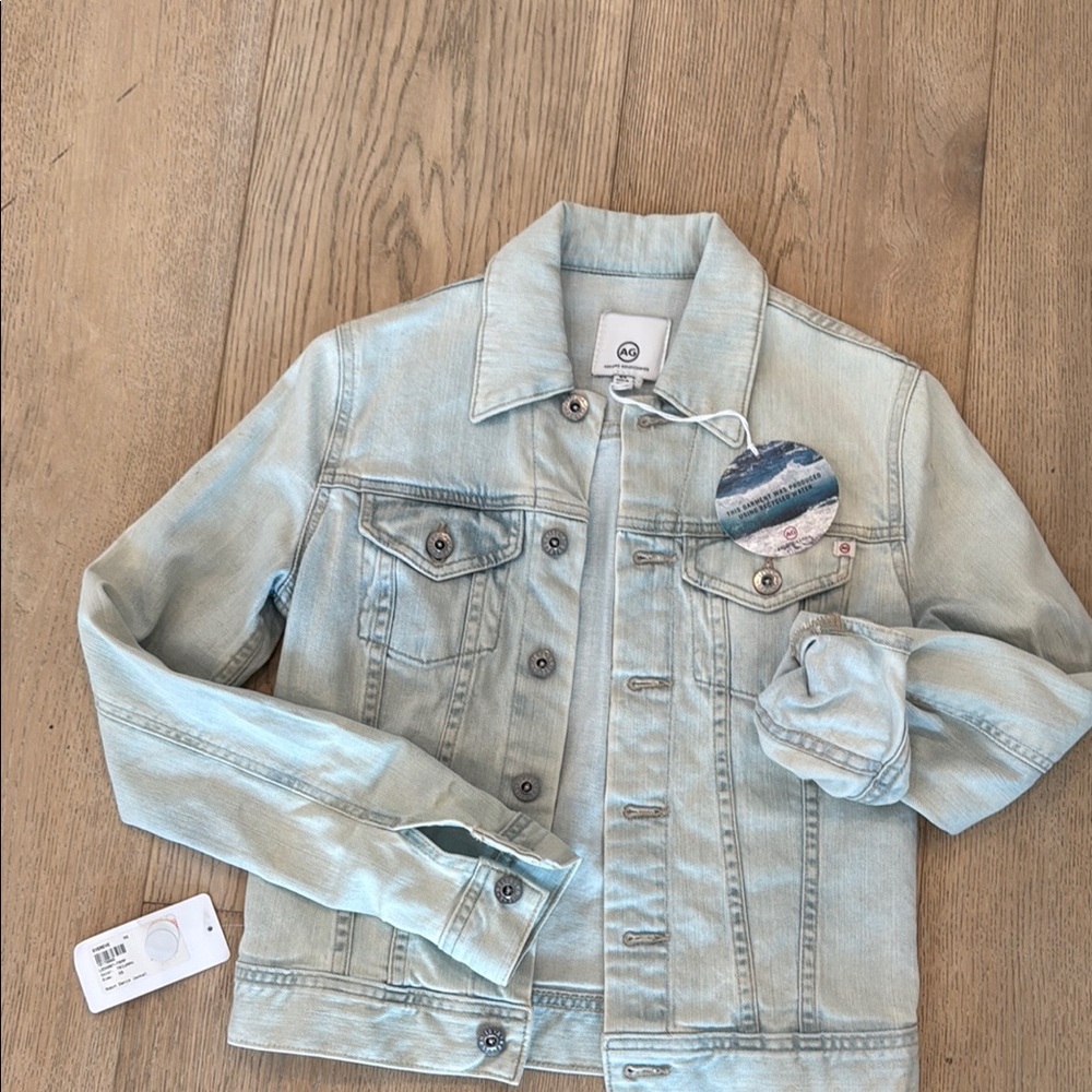 NWT: AG Denim Jacket, size XS, new with tags